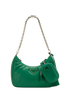 Padded Re-Edition 2005, &pound;850, Handbags, Green, Leather, Front view